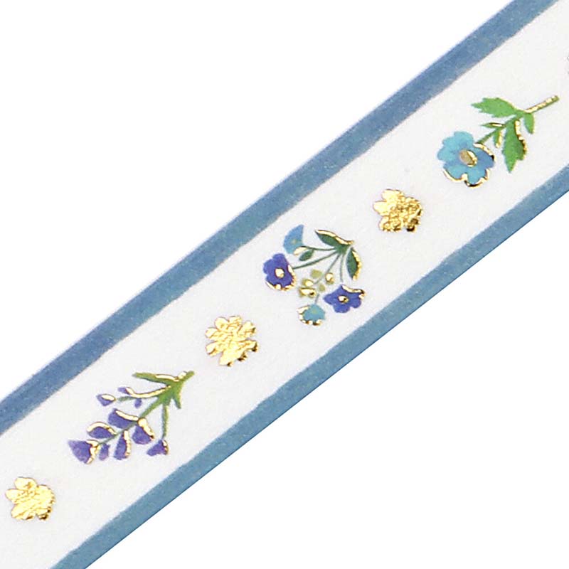 Washi Tape Foil Flower Ribbon