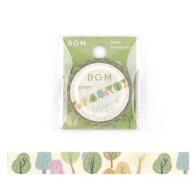 Washi Tape Slim Forest of Dreams