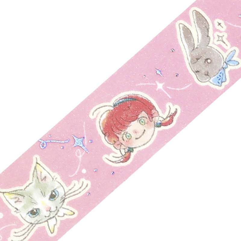 Washi Tape Foil Mysterious Journey Friends