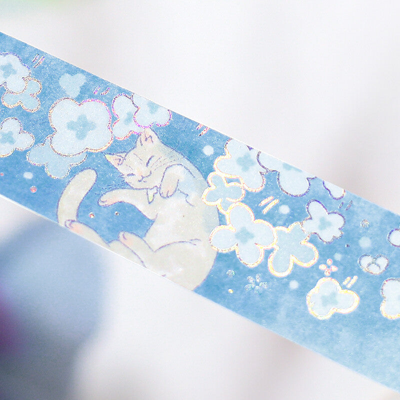 Washi Tape Foil Mysterious Journey Neko Land