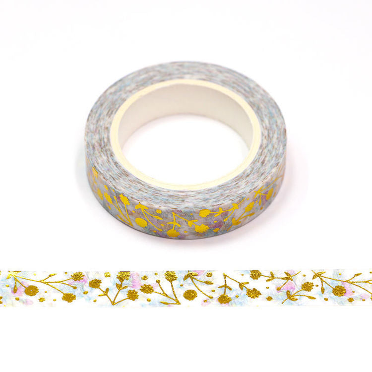 Washi Tape Foil Flower
