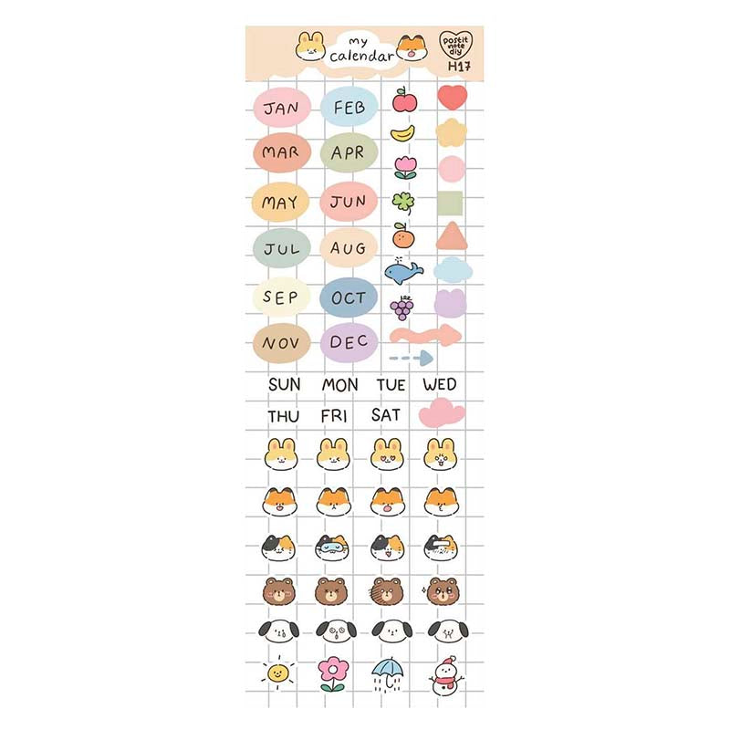Stickers H17 My Calendar