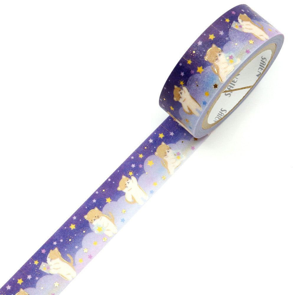 Washi Tape Foil Hoshi Hiroi