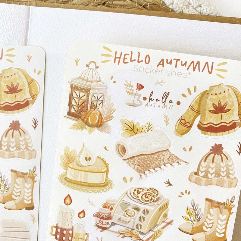 Stickers Hello Autumn