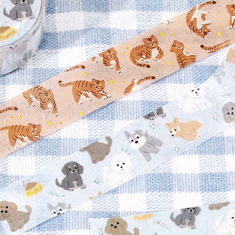 Washi Tape Foil I Love Tiger