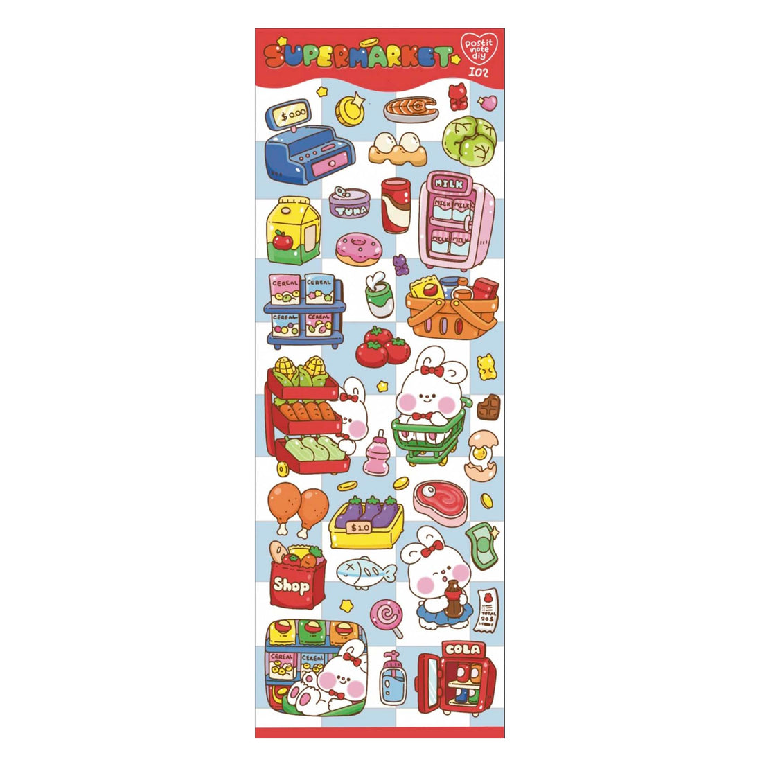 Stickers I02 Supermarket