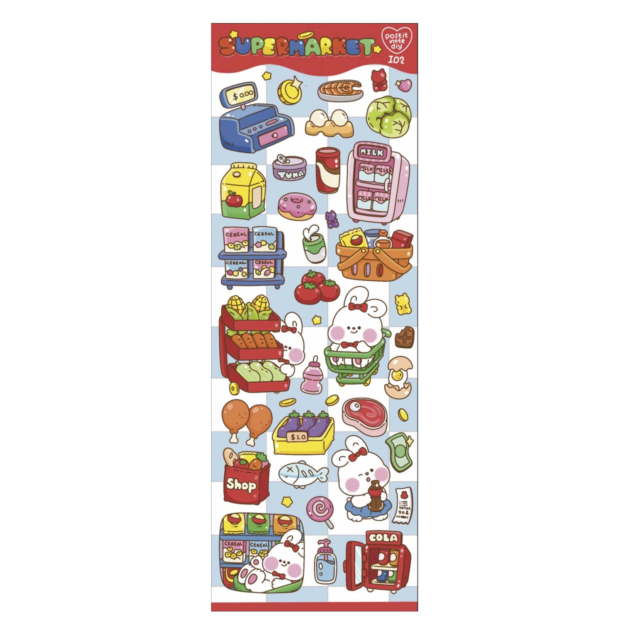 Stickers I02 Supermarket