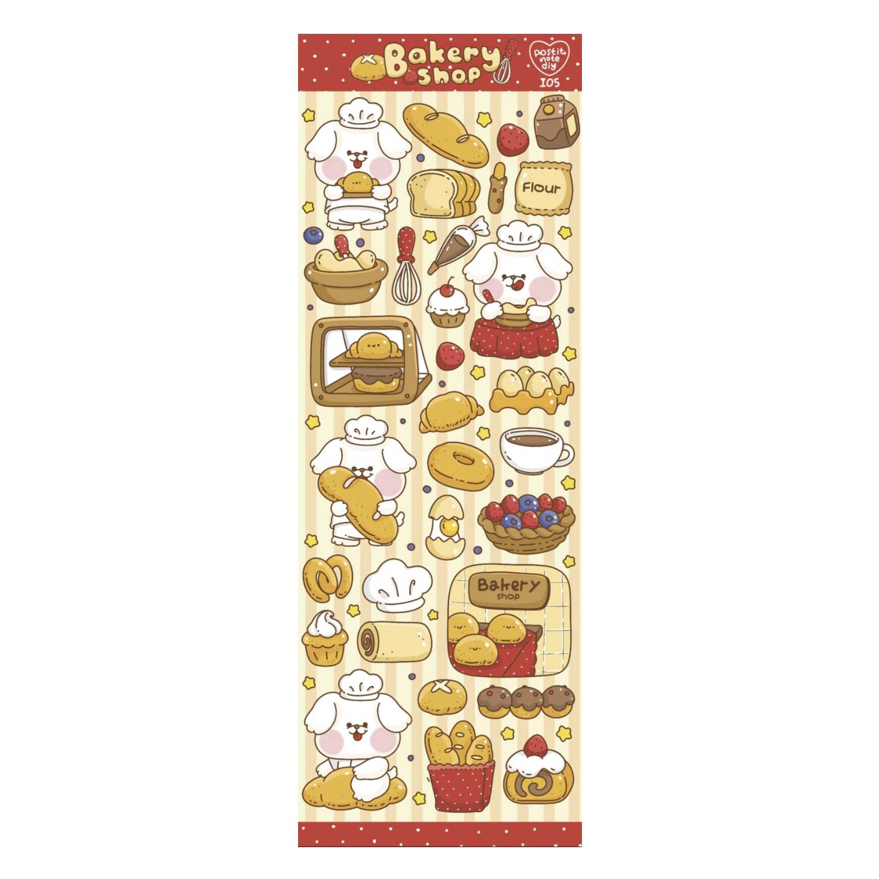 Stickers I05 Bakery Shop