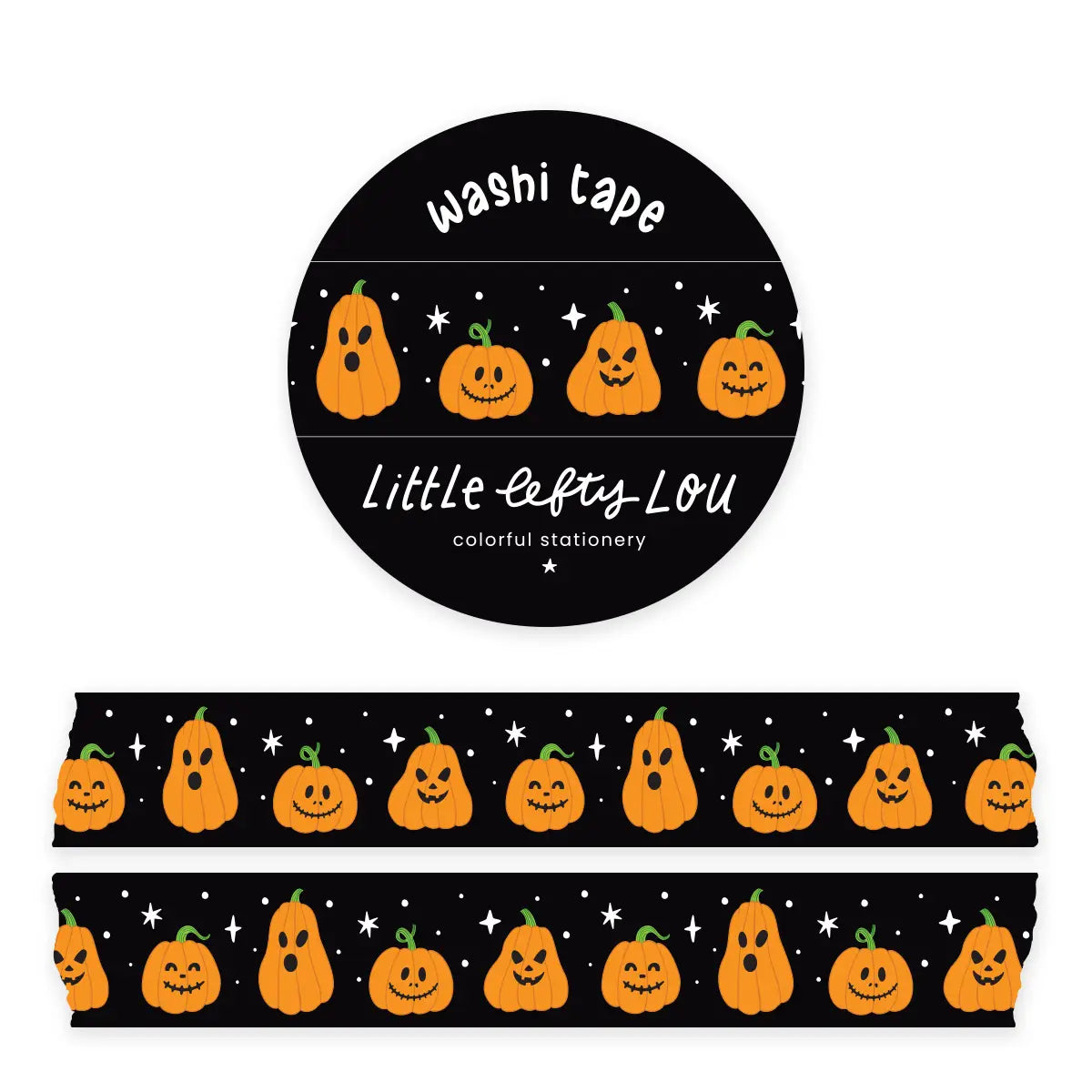 Washi Tape Jack-O&