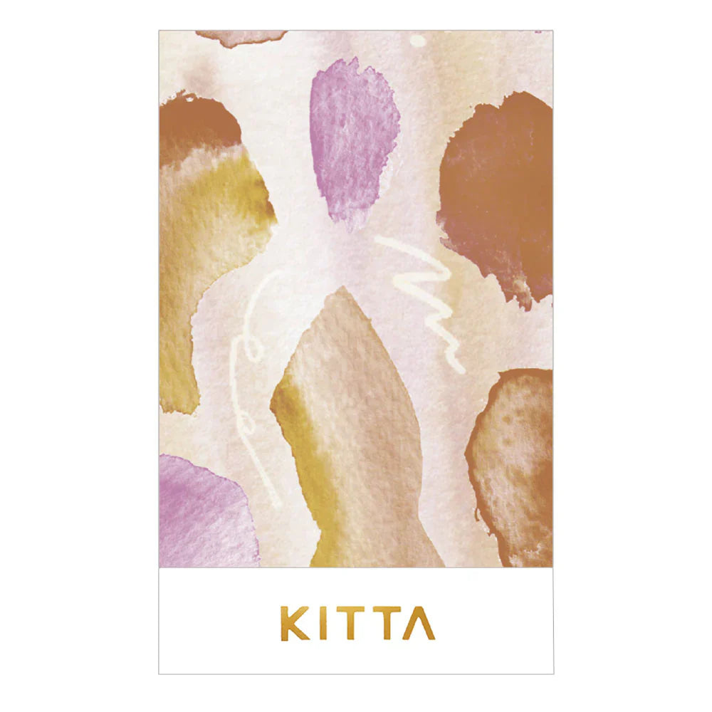 Washi Tape Precortado KITTA Collage Watercolor