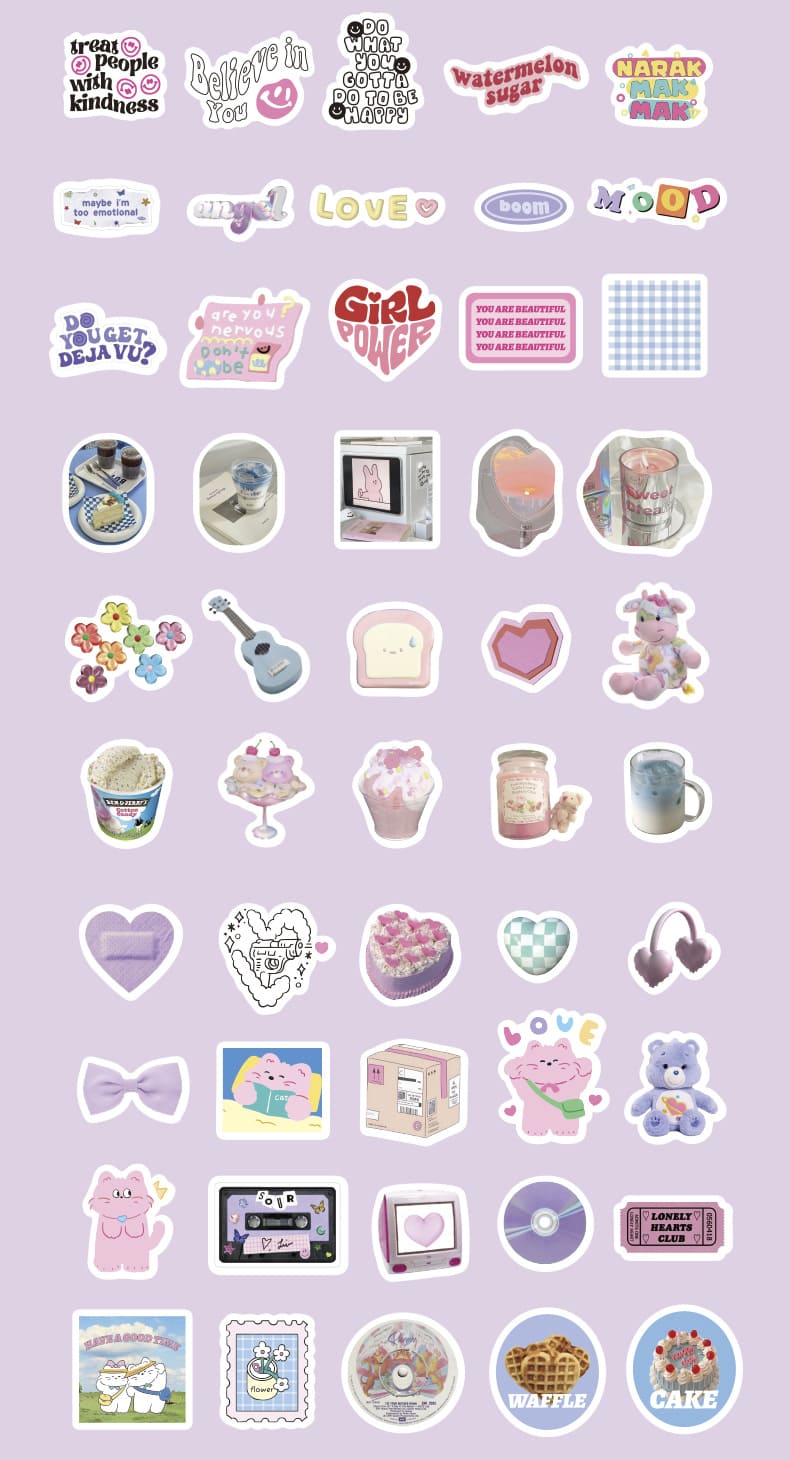 Stickers Life Projector Peach Girl
