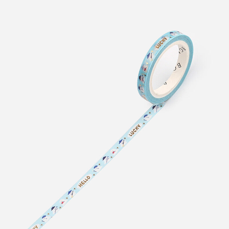 Washi Tape Slim Foil Little Ghost