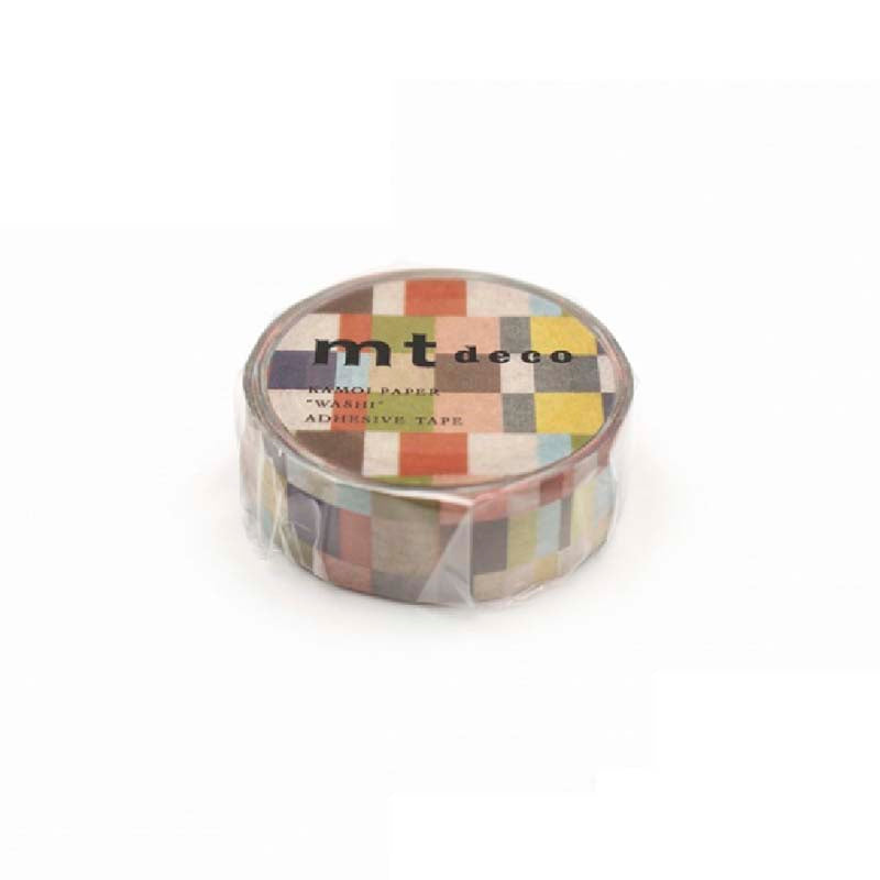 Washi Tape Mosaic Grayish