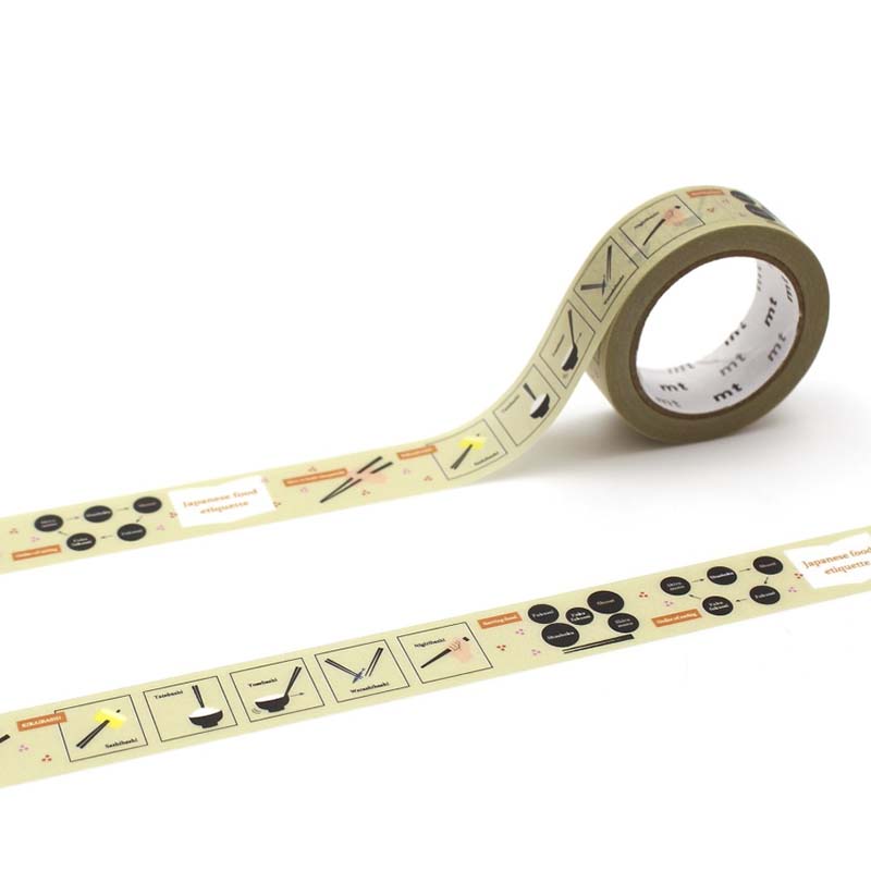 Washi Tape Japanese Traditional Dinner Etiquette