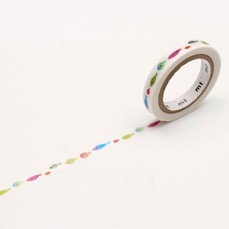 Washi Tape Fish Line