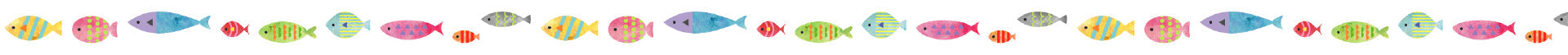 Washi Tape Fish Line