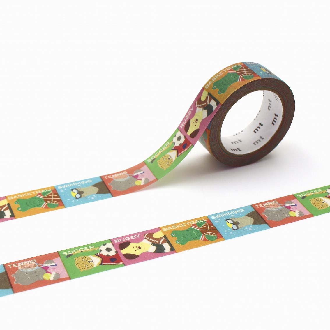 Washi Tape Animal x Sports