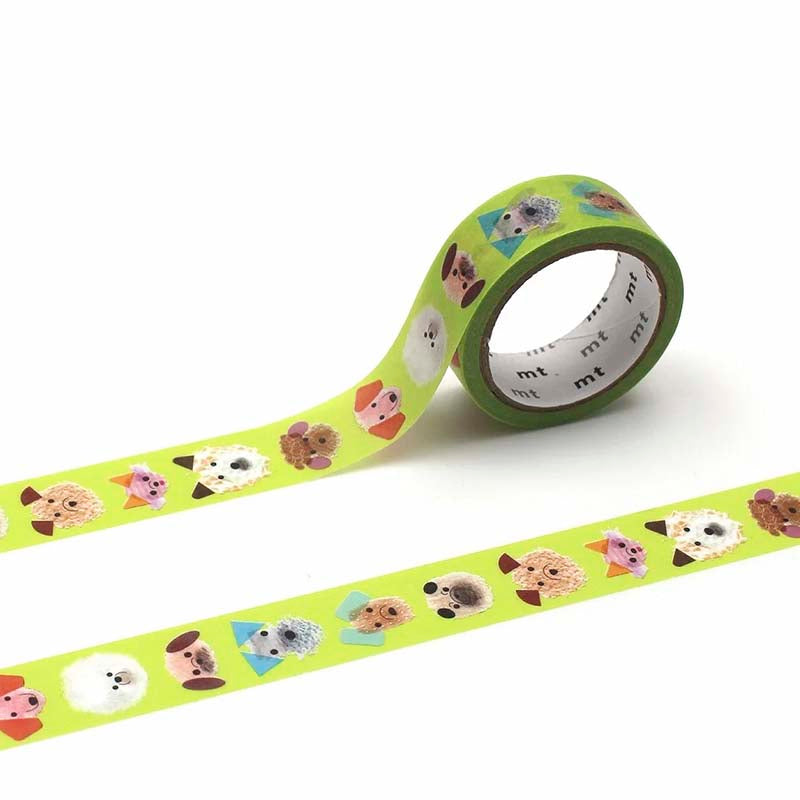 Doggy Face Washi Tape