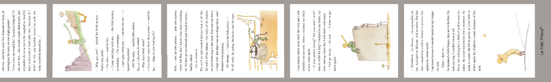 Washi Tape MT x Le Petit Prince Illustration