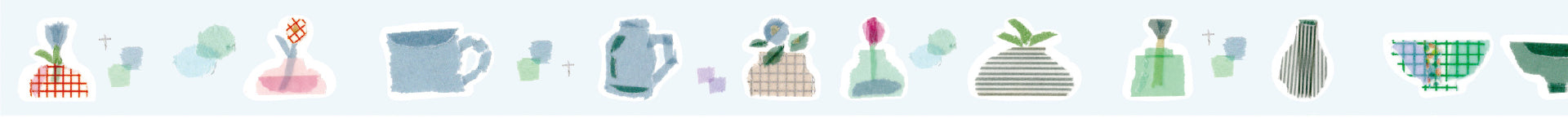 Washi Tape Miki Tamura Iroiro Glass