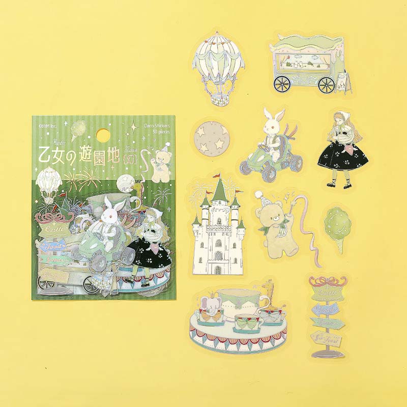 Stickers Maidens Amusement Park Illusion