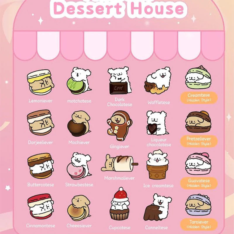 Blind Bag Maltese Dessert House Series