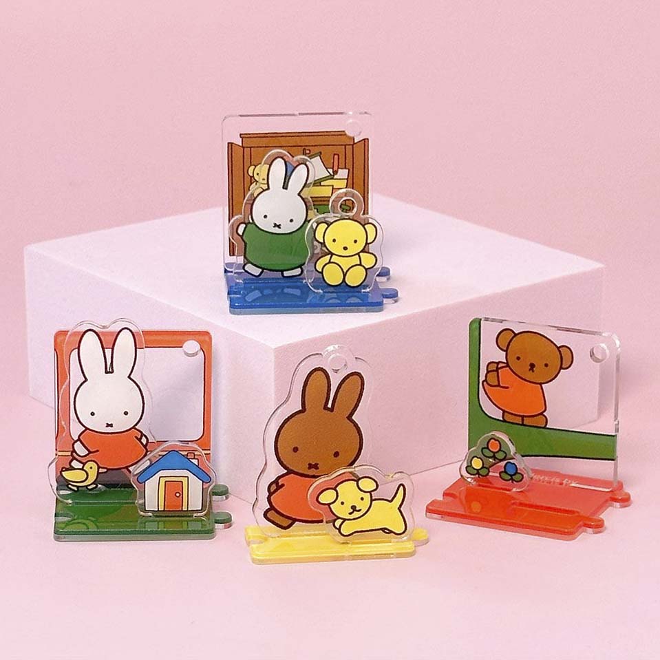 Miffy Acrylic Stand Blue