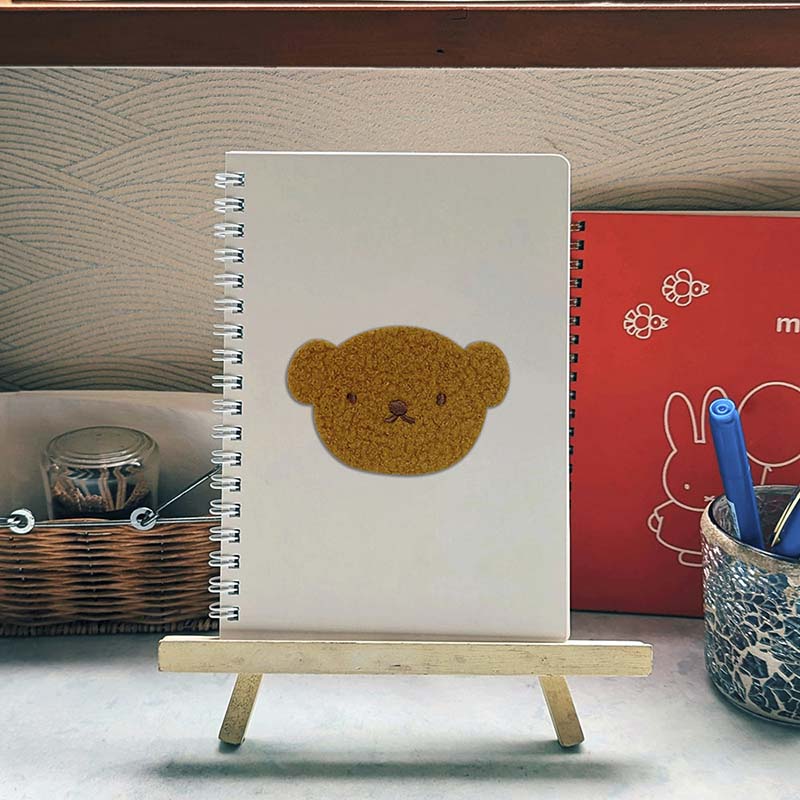 Sticker Miffy Puff Brown Yellow