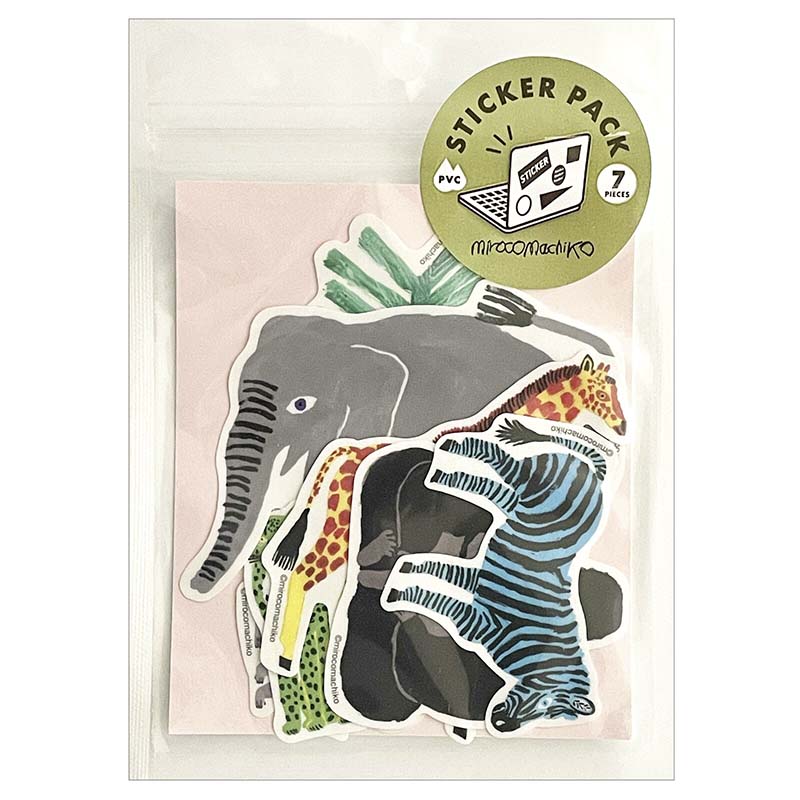 Stickers Pack Mirocomachiko Animals