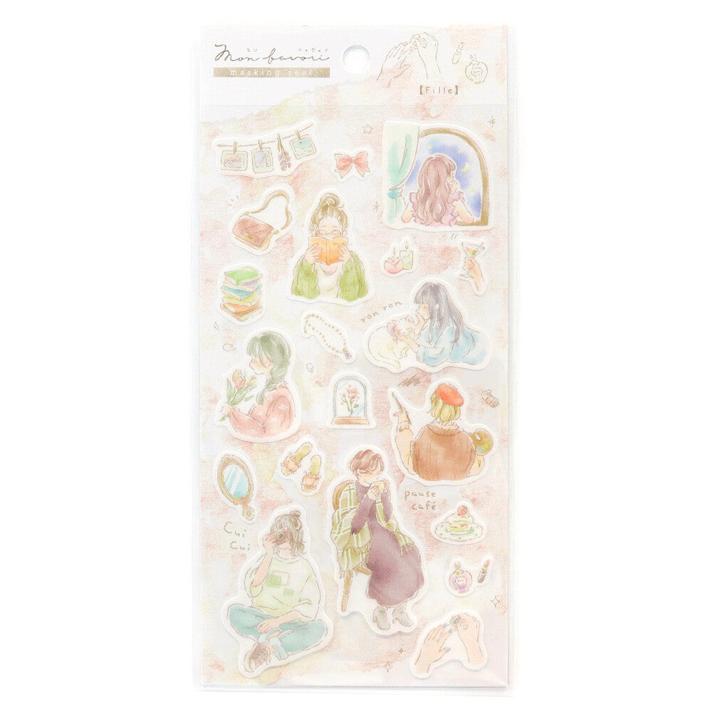 Stickers Mon Favori Fille