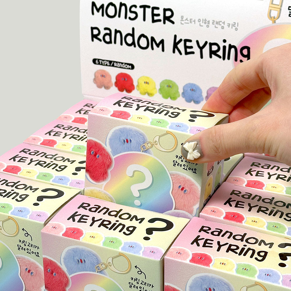 Blind Box Llavero Monster Doll