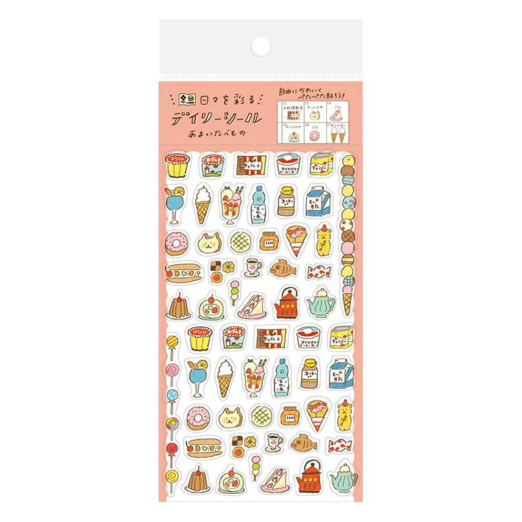 Stickers Watashi Biyori Daily Sweets