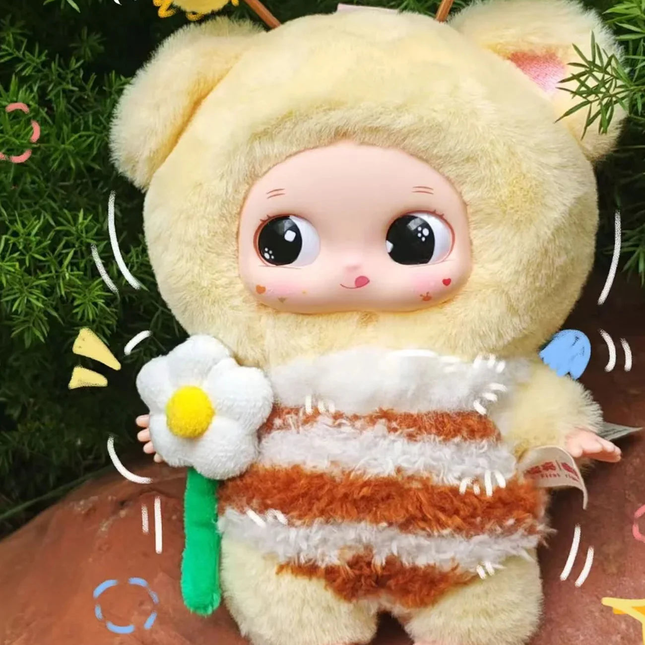 Blind Box Llavero NORA Spring Outing Team Plush Series