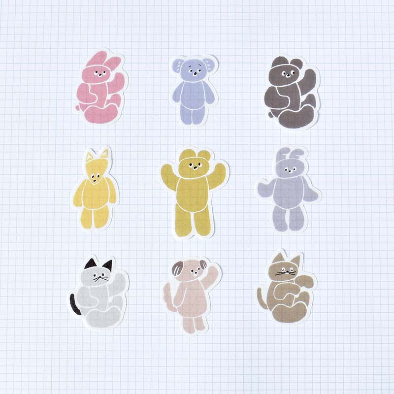 Stickers Flake Nico Recipe Animal