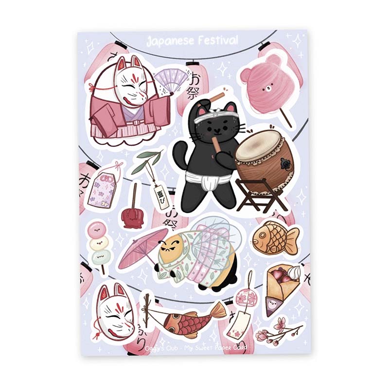 Stickers Oggy&