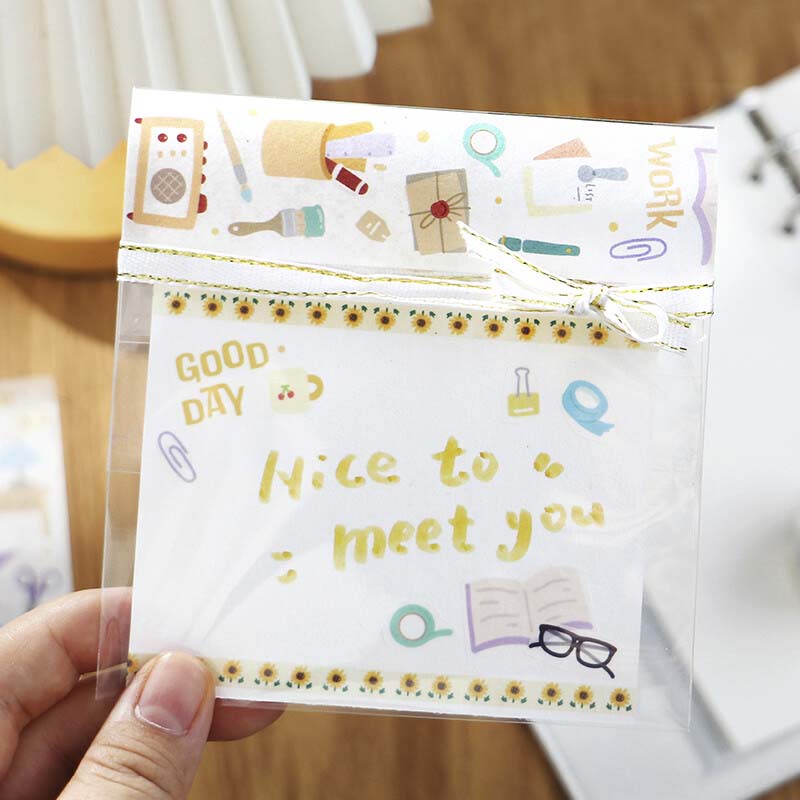 Washi Tape Open For Business Today Notebook