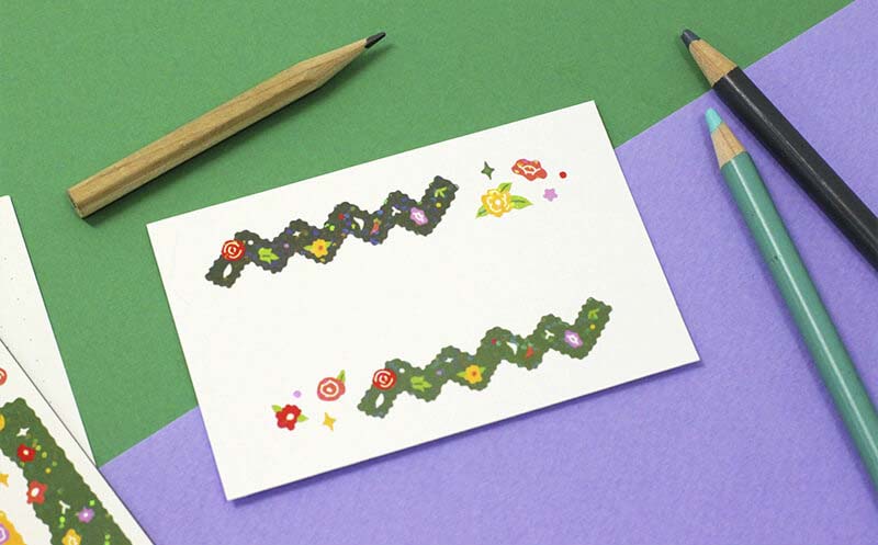 Stickers POLJJAK Frame Flower