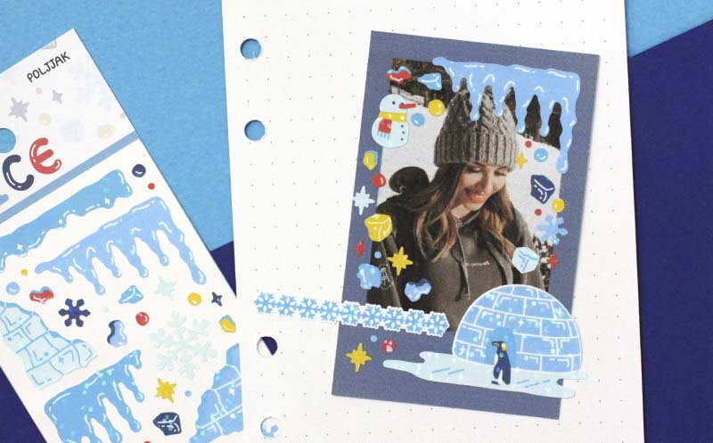 Stickers POLJJAK Frame Ice