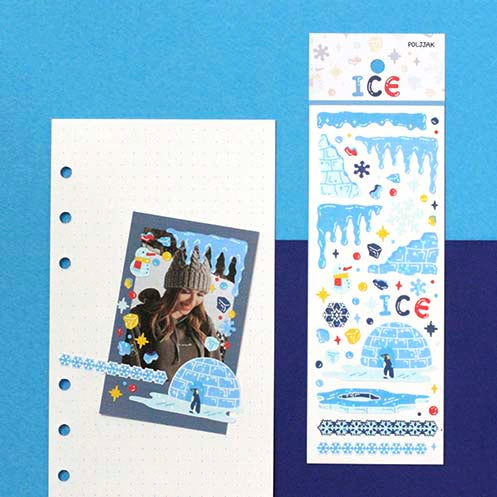 Stickers POLJJAK Frame Ice