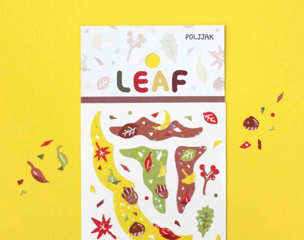Stickers POLJJAK Frame Leaf