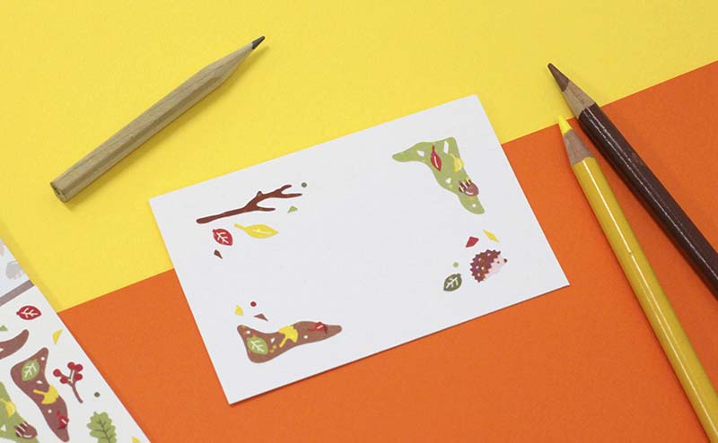 Stickers POLJJAK Frame Leaf