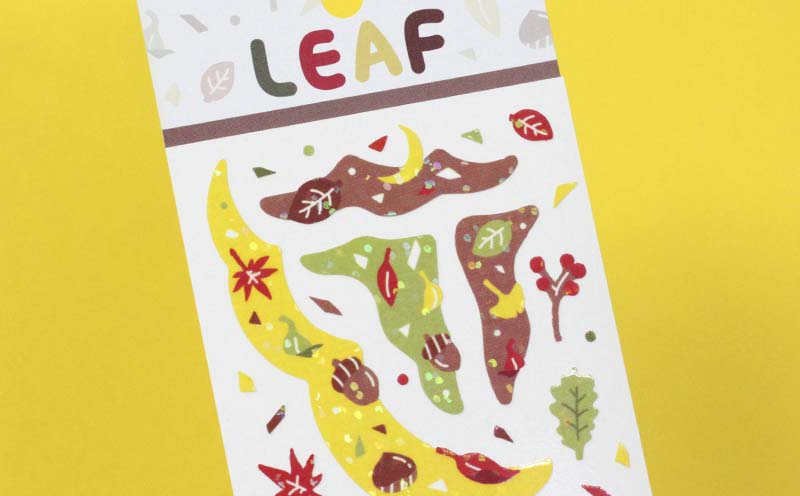 Stickers POLJJAK Frame Leaf