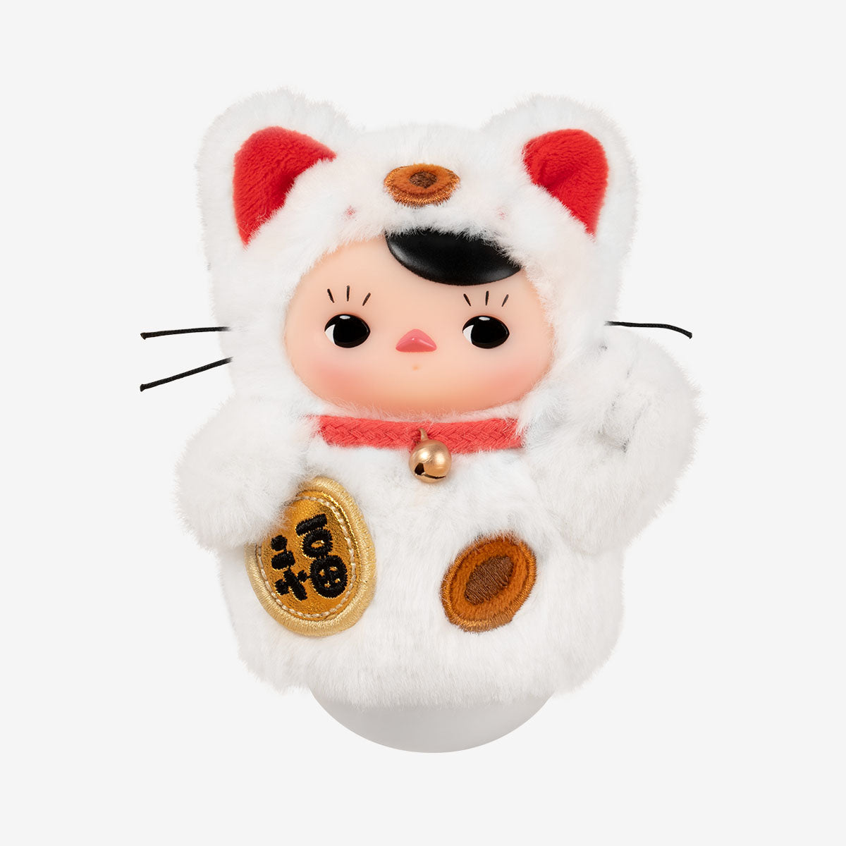 POP MART Blind Box PUCKY Roly-Poly Kitty Series Vinyl Plush