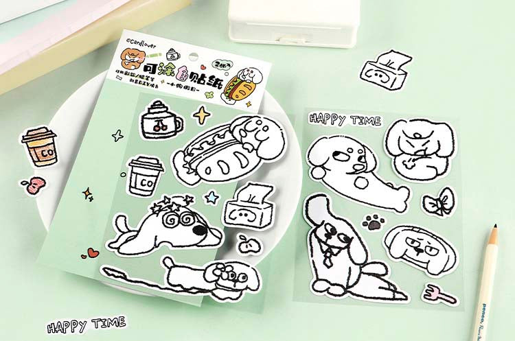 Stickers Pupu Daily Green