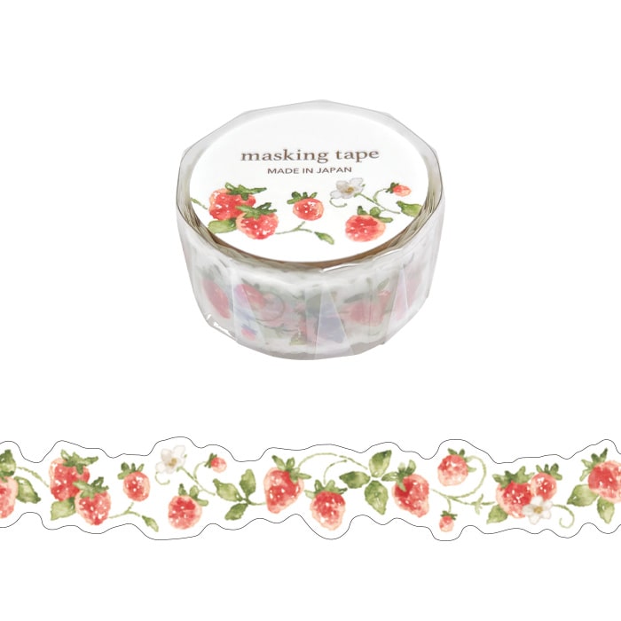 Washi Tape Die Cut Palette Strawberry