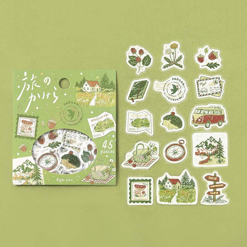 Stickers Pieces of A Journey To the Forest