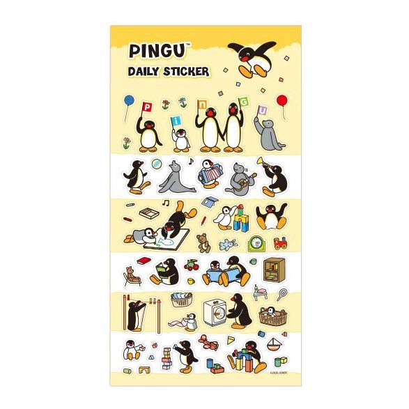 Stickers Pingu Daily Yellow