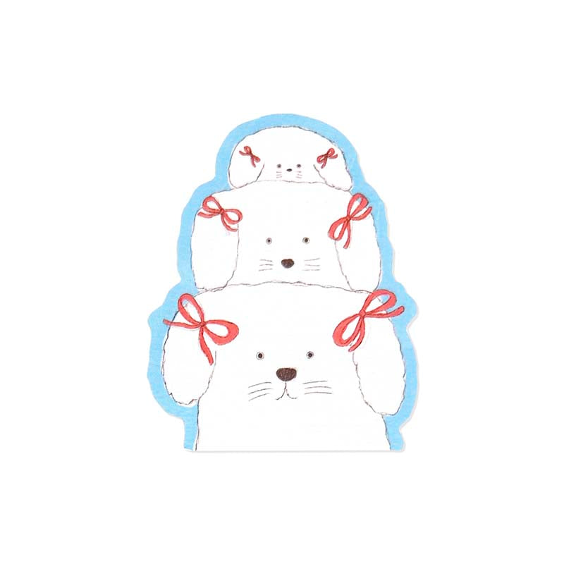 Sticker Ribbon Puppies