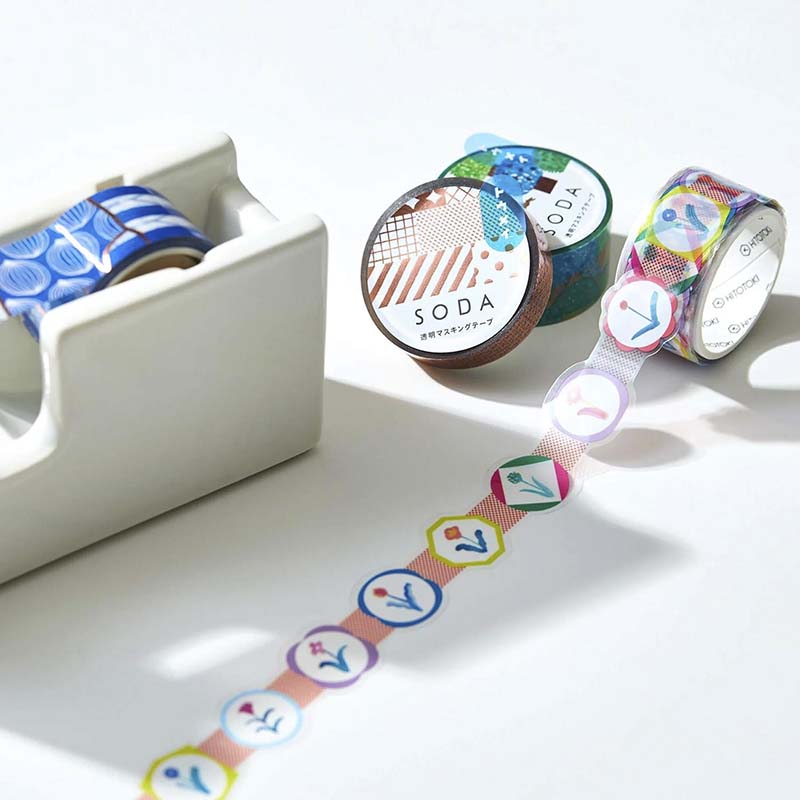Pet Tape SODA Transparent Sandersonia (15mm)
