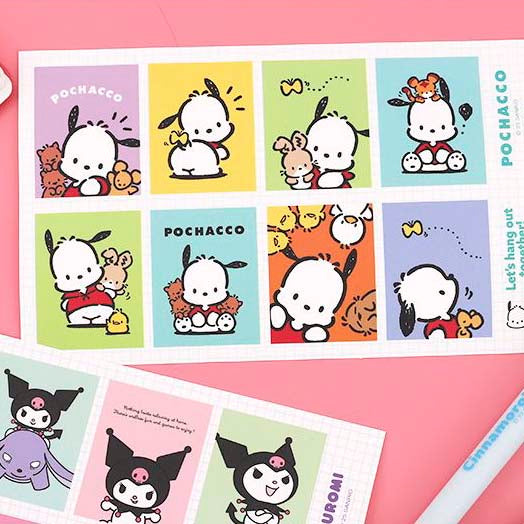 Stickers Sanrio Photo Sticker Pochacco